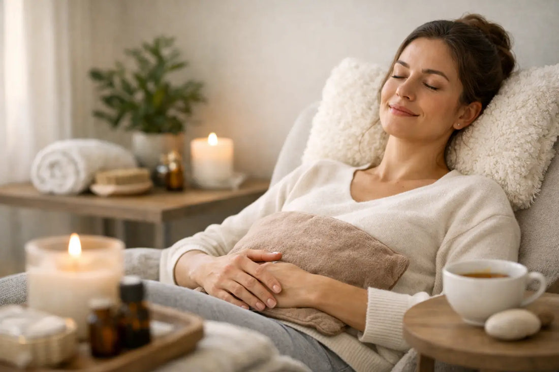 Wärmekissen in die Selfcare Routine integrieren