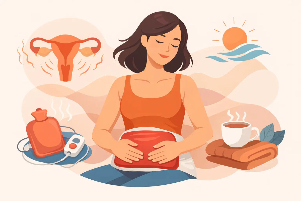 Wärme bei Menstruationsbeschwerden richtig nutzen