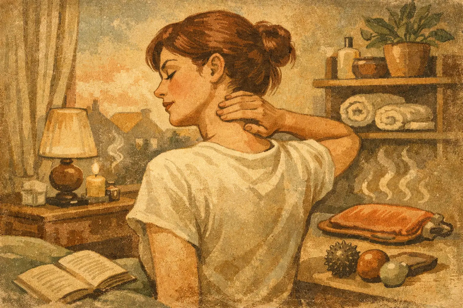 8 Tipps gegen Nackenverspannung zuhause