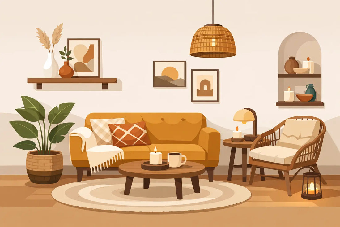 5 Ideen für gemütliche Wohnakzente zuhause