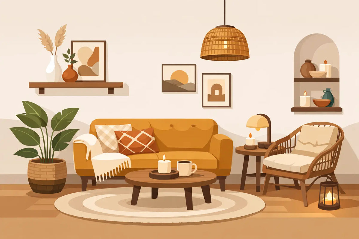 5 Ideen für gemütliche Wohnakzente zuhause