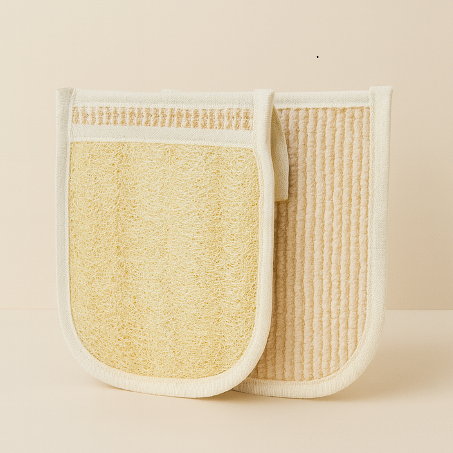 Strauss Home Natürlicher Luffa-Körperschwamm – Umweltfreundlicher & biologisch abbaubarer Duschschwamm – Sanftes Peeling für Damen & Herren – Premium Bade- & Duschpflege