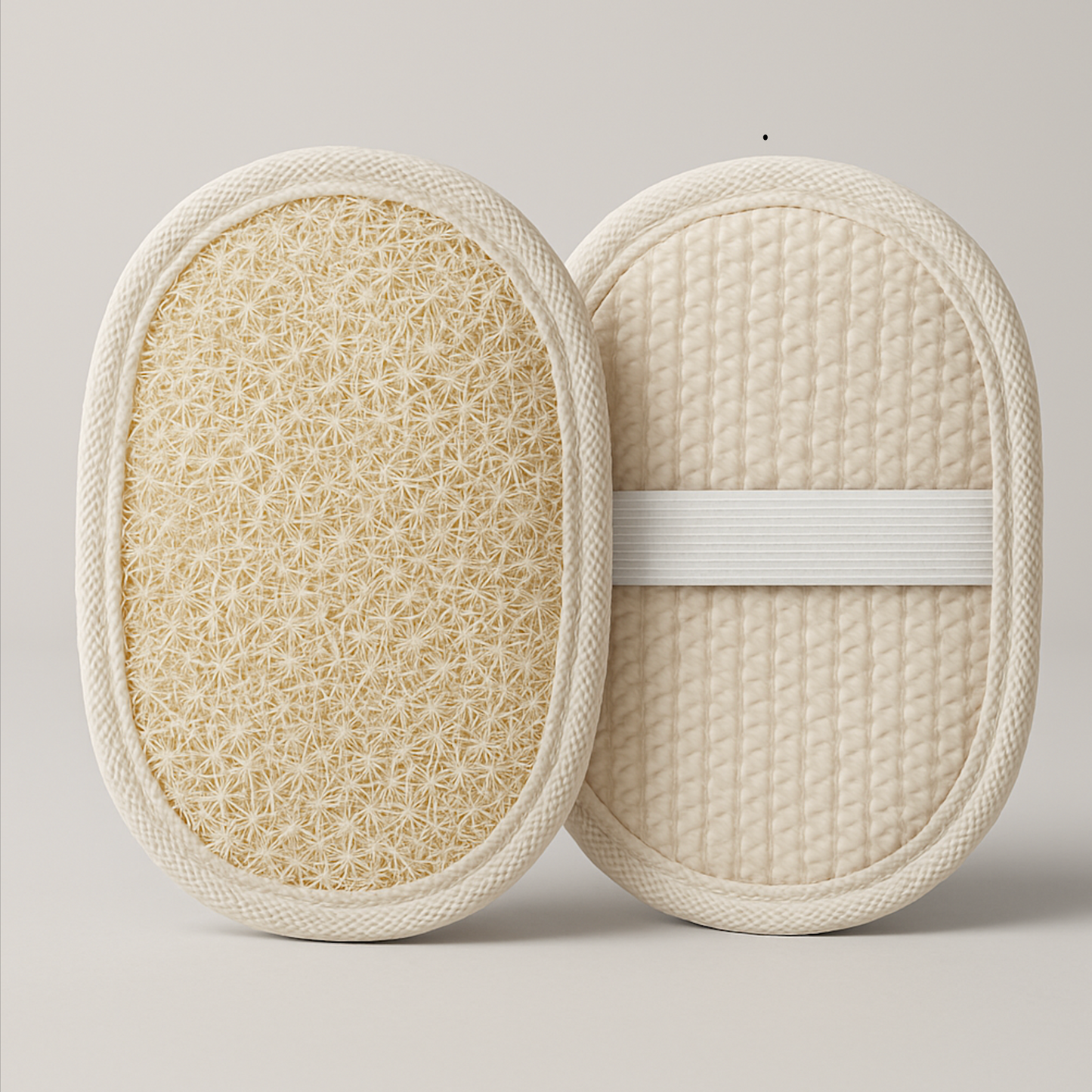 Strauss Home Natürlicher Luffa-Körperschwamm – Umweltfreundlicher & biologisch abbaubarer Duschschwamm – Sanftes Peeling für Damen & Herren – Premium Bade- & Duschpflege