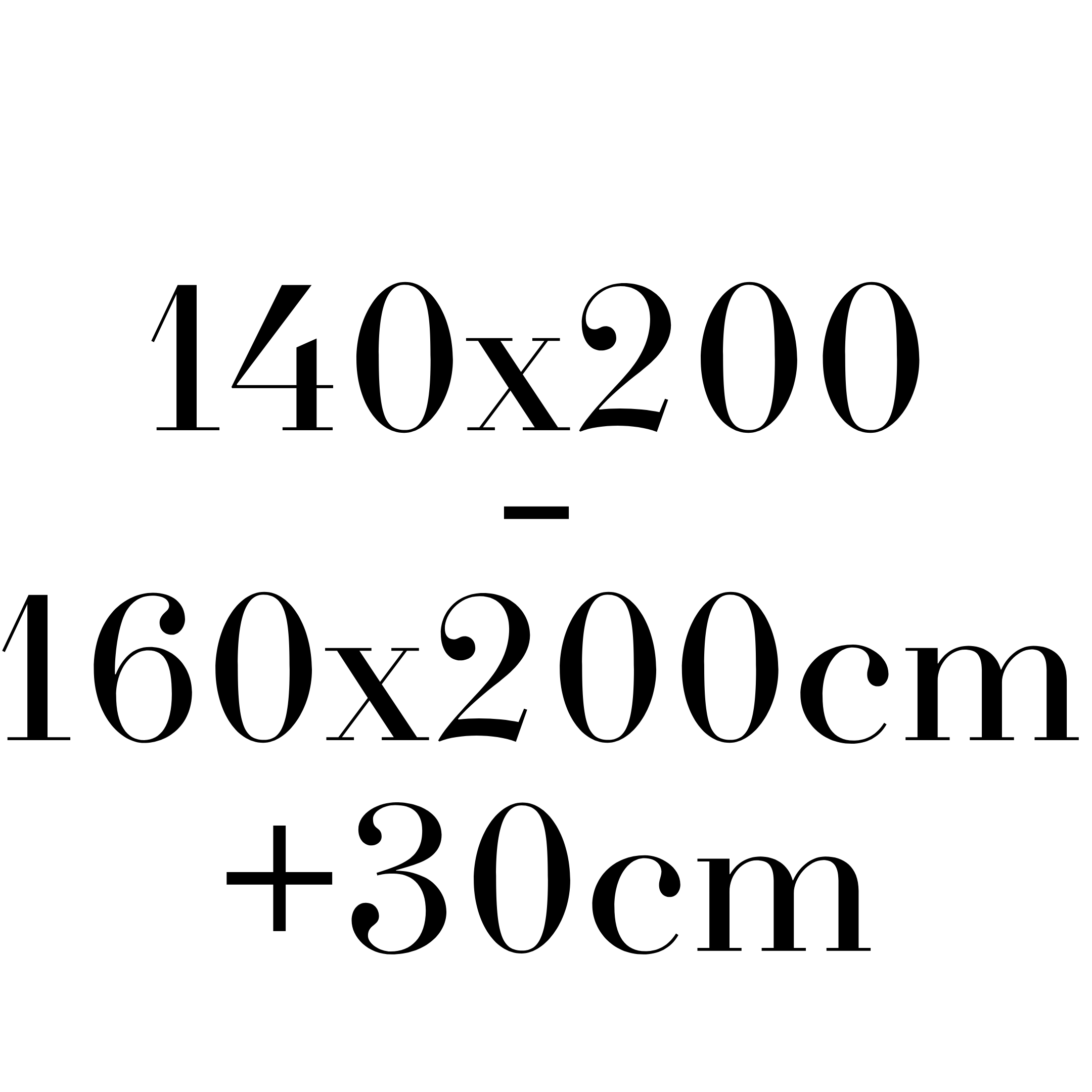 140x200-160x200cm