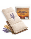 Körnerkissen mit Lavendel 50x20 cm – Wärmekissen Mikrowelle Strauss Home