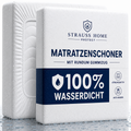 Matratzenschoner Wasserdicht – Atmungsaktive Matratzenauflage mit Rundum-Gummizug · Strauss Home